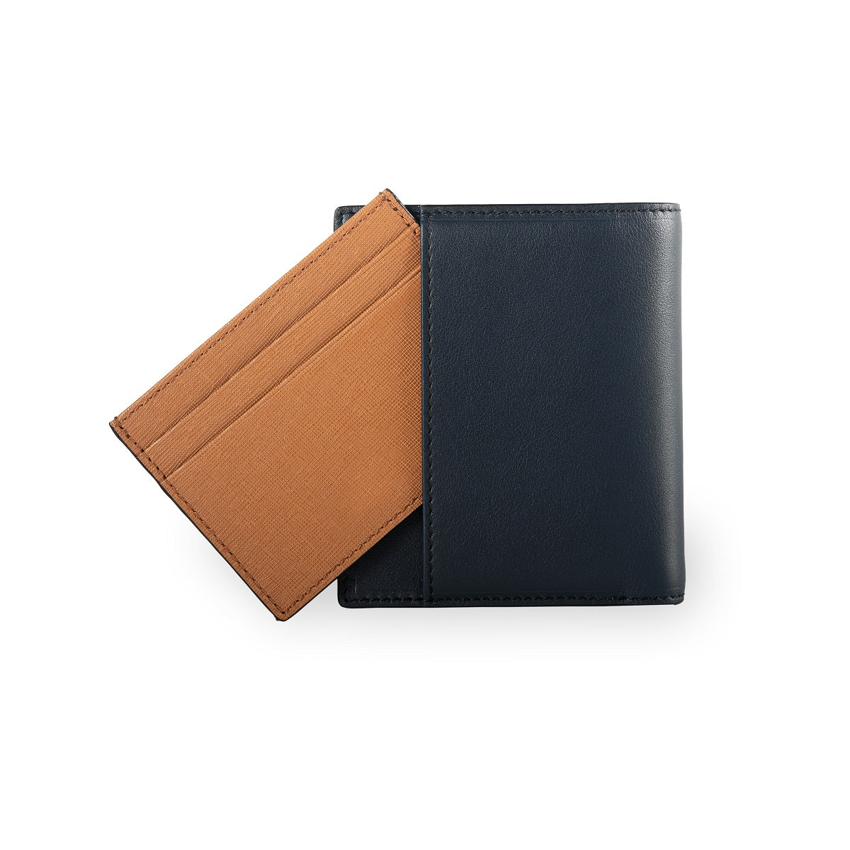 Samuel Ashley - Warren Vertical Leather Wallet w/ Detachable Card