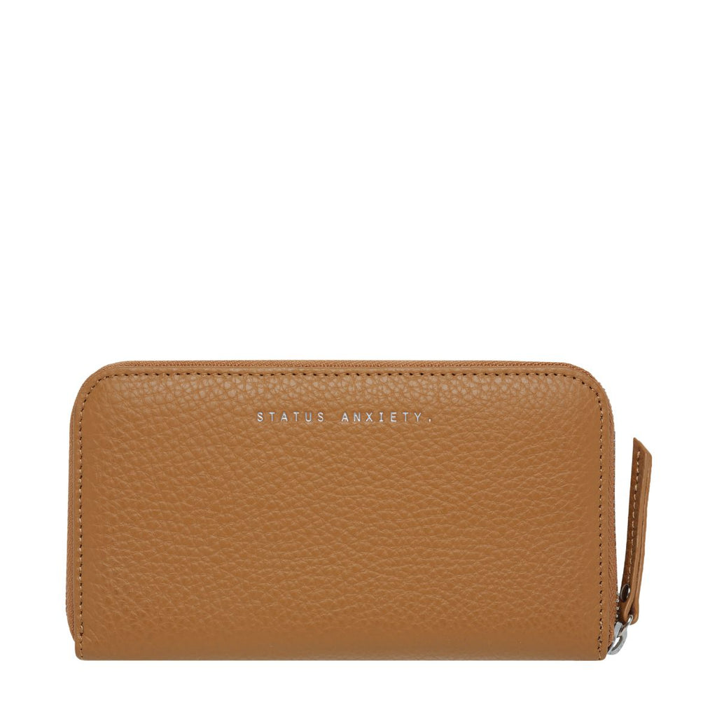 STATUS ANXIETY - Yet to come zip around Cowhide Leather Wallet - Samuel Ashley