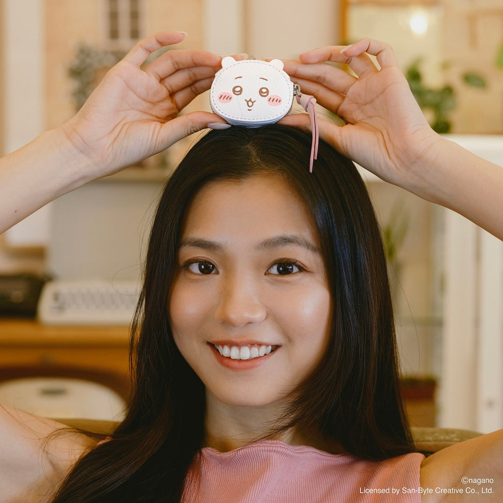 CHIIKAWA Leather Bag Charm - Chiikawa - Samuel Ashley