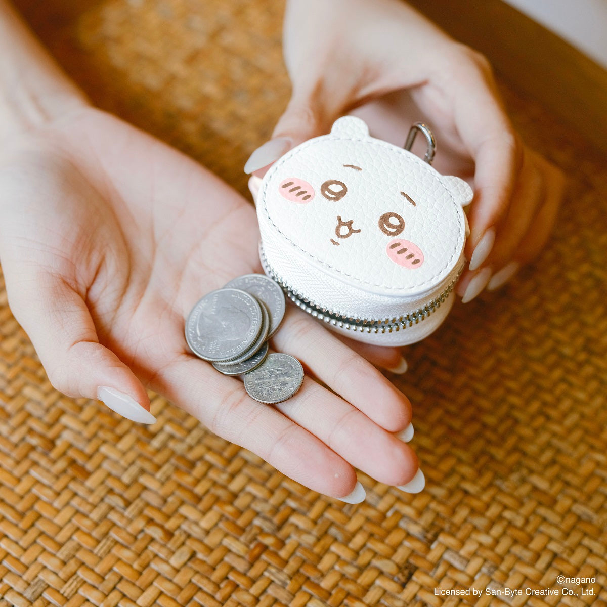 CHIIKAWA Leather Bag Charm - Samuel Ashley
