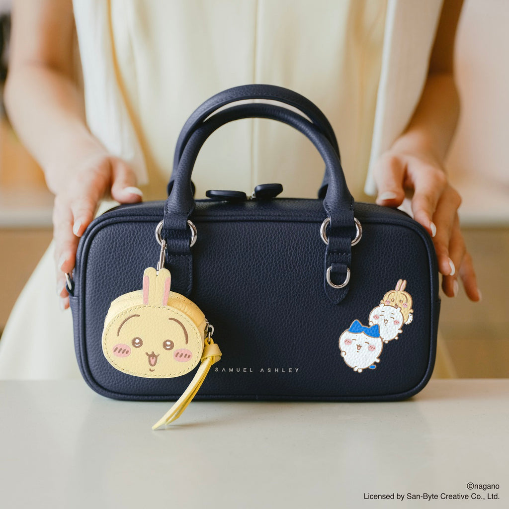CHIIKAWA Leather Bag Charm - Usagi - Samuel Ashley