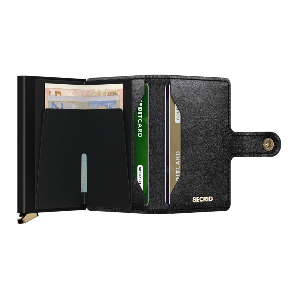 SECRID - Premium Miniwallet Emboss Diamond Black - Samuel Ashley