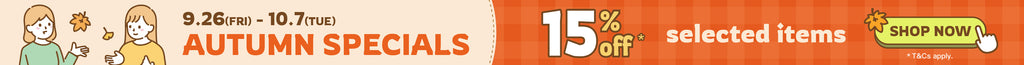 Autumn Specials 26/9 - 7/10 15% off selected items - Samuel Ashley