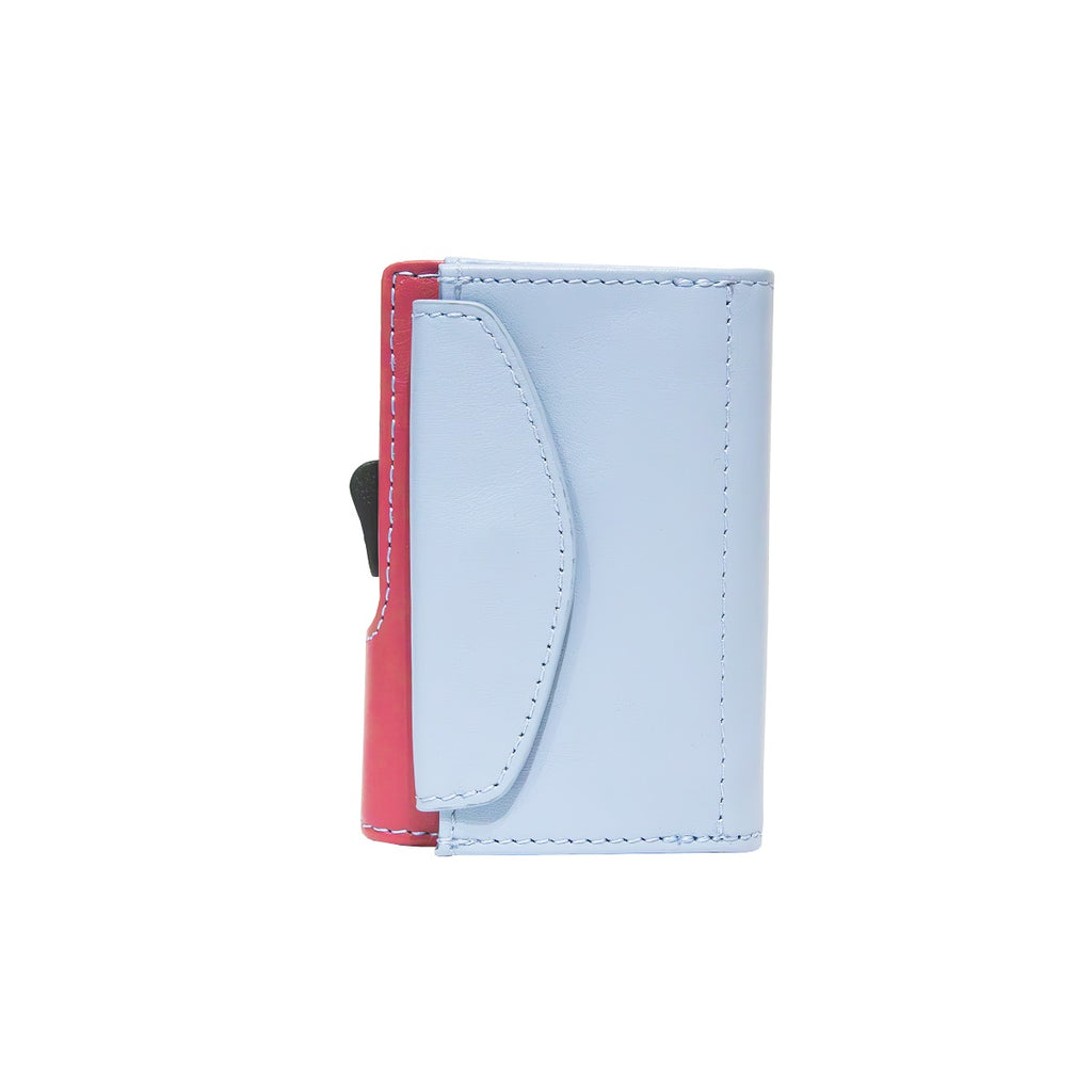 C-Secure RFID Leather Coin Wallet / Cardholder
