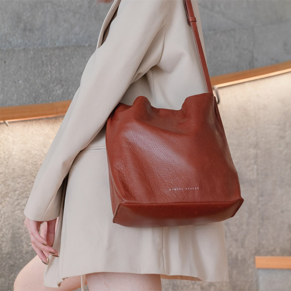 Poppy Leather Crossbody Bag - Samuel Ashley
