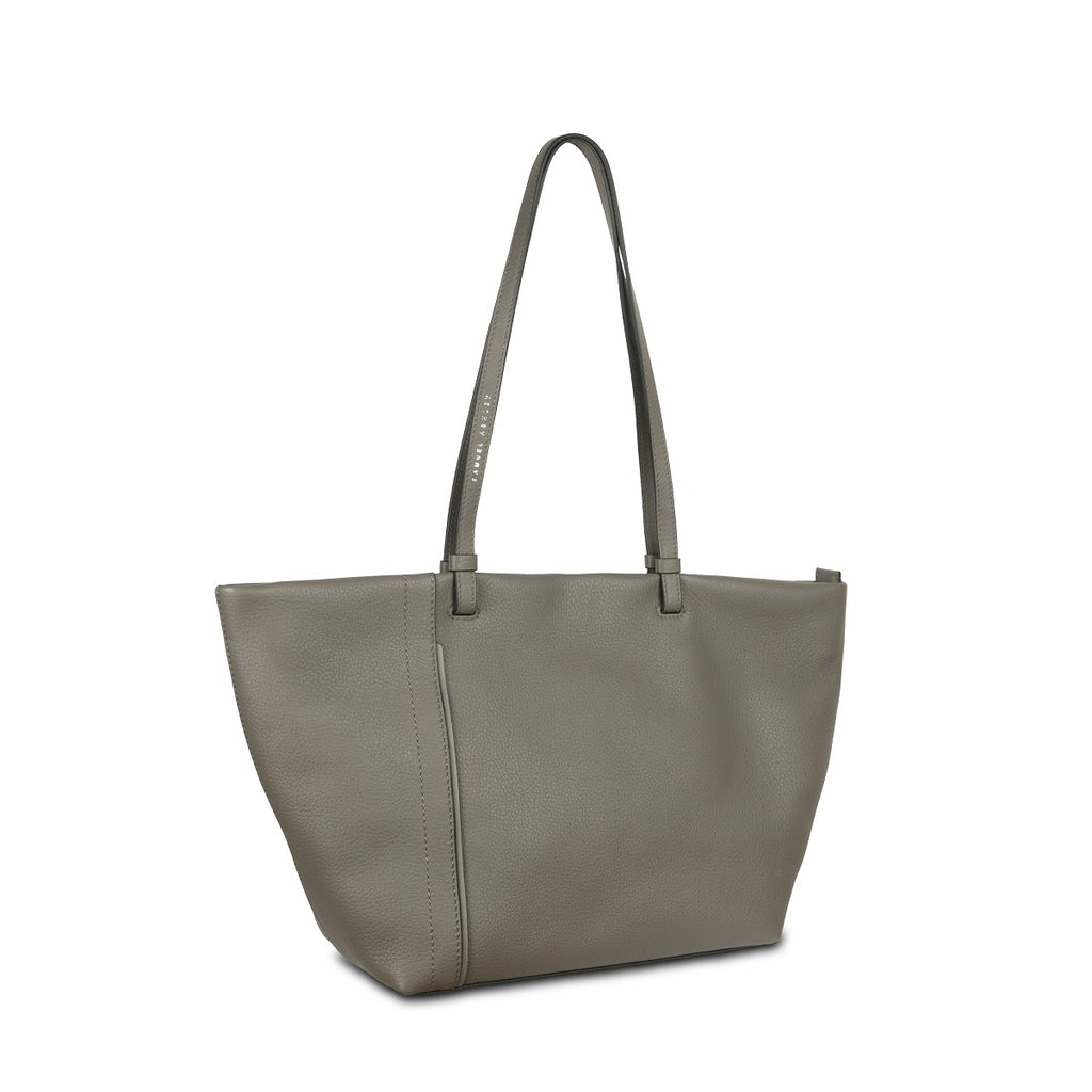 Samuel Ashley - Clementine Leather Tote Bag in stone