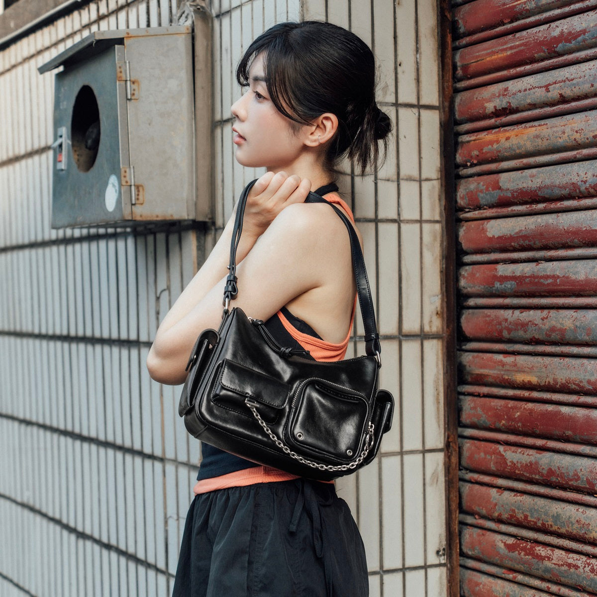 Avril Leather Crossbody Bag - Samuel Ashley
