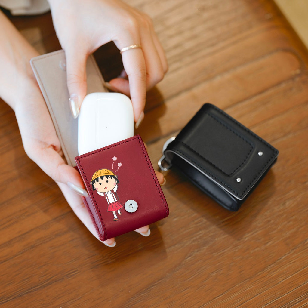 Samuel Ashley x Chibi Maruko Chan AirPods Leather Case