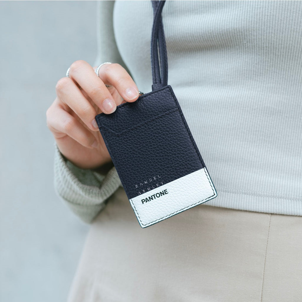 Samuel Ashley x Pantone Leather ID Badge Holder