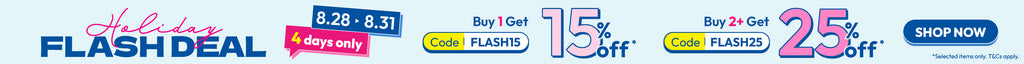 Samuel Ashley - Holiday Flash Deal (28-31 August 2025)