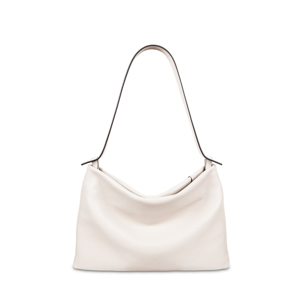 Samuel Ashley - Jemma Leather Shoulder Bag in craie