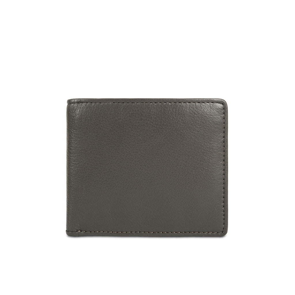 Samuel Ashley - Liam Leather Bi-fold Wallet (RFID) in storm grey