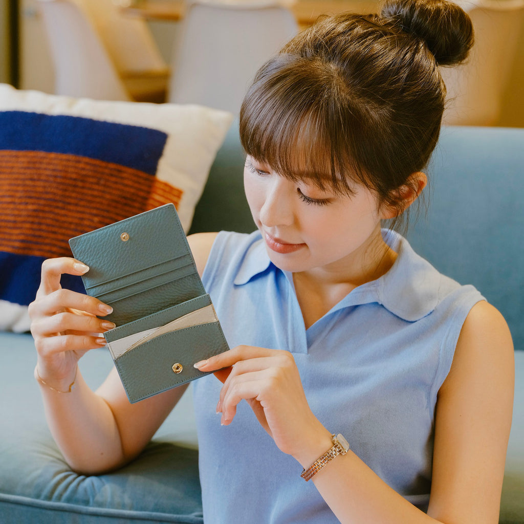 Lola Leather Bi-fold Wallet - Samuel Ashley