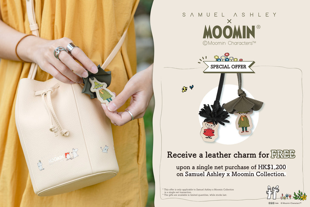 Samuel Ashley x Moomin Crossover Collection | Complimentary gift with minimum spending