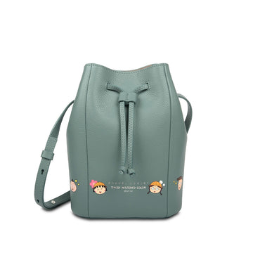 Samuel Ashley x Chibi Maruko Chan Leather Bucket Bag - Pixie