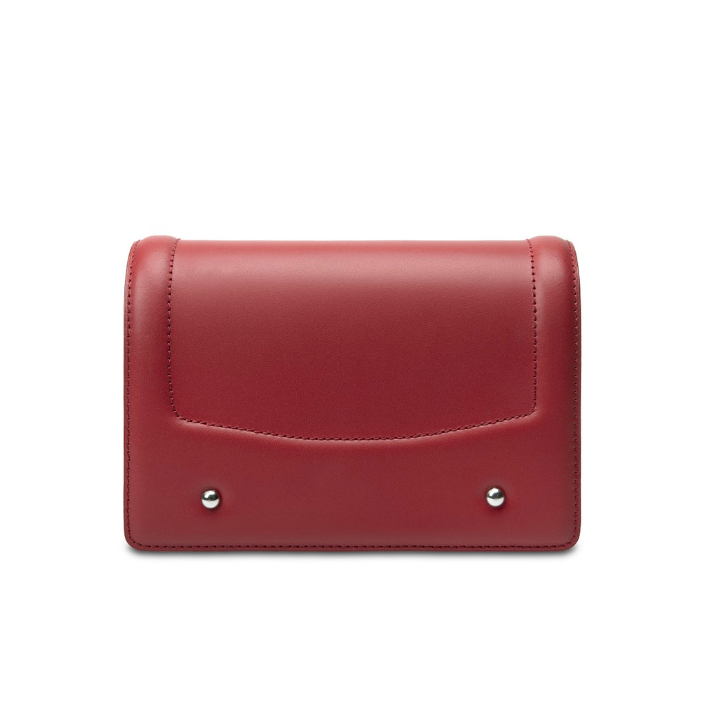 Samuel Ashley x Chibi Maruko Chan East-West Leather Crossbody Bag - Cherry