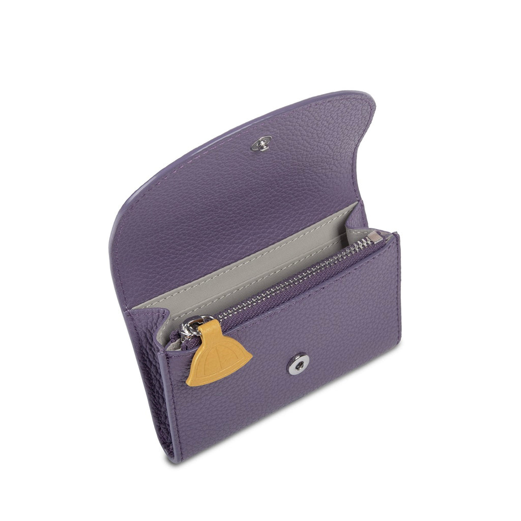 Samuel Ashley x Chibi Maruko Chan Leather Mini Wallet - Lavender