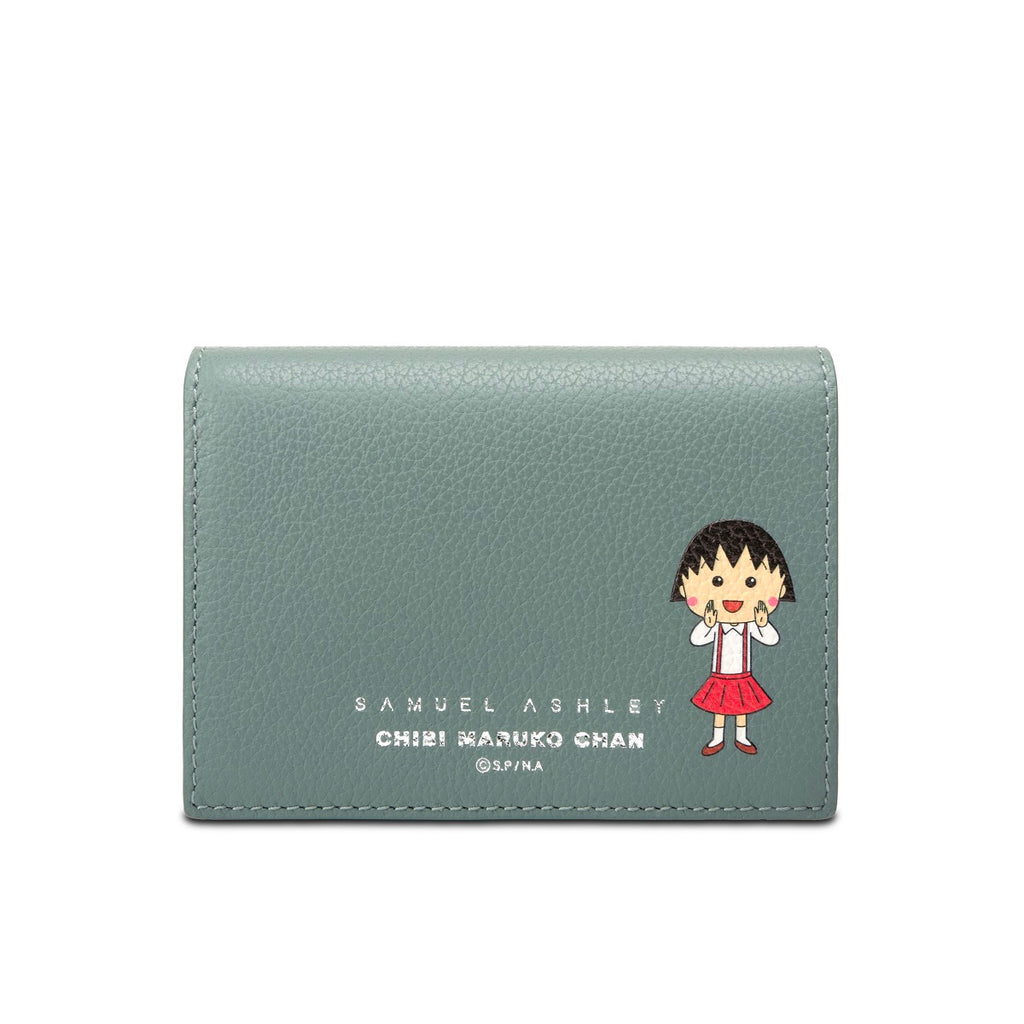 Samuel Ashley x Chibi Maruko Chan Bi-fold Leather Wallet - Pixie