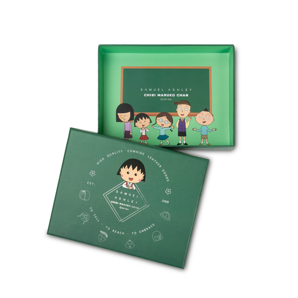 Samuel Ashley x Chibi Maruko Chan Packaging - Paper Box for Small Leather Goods