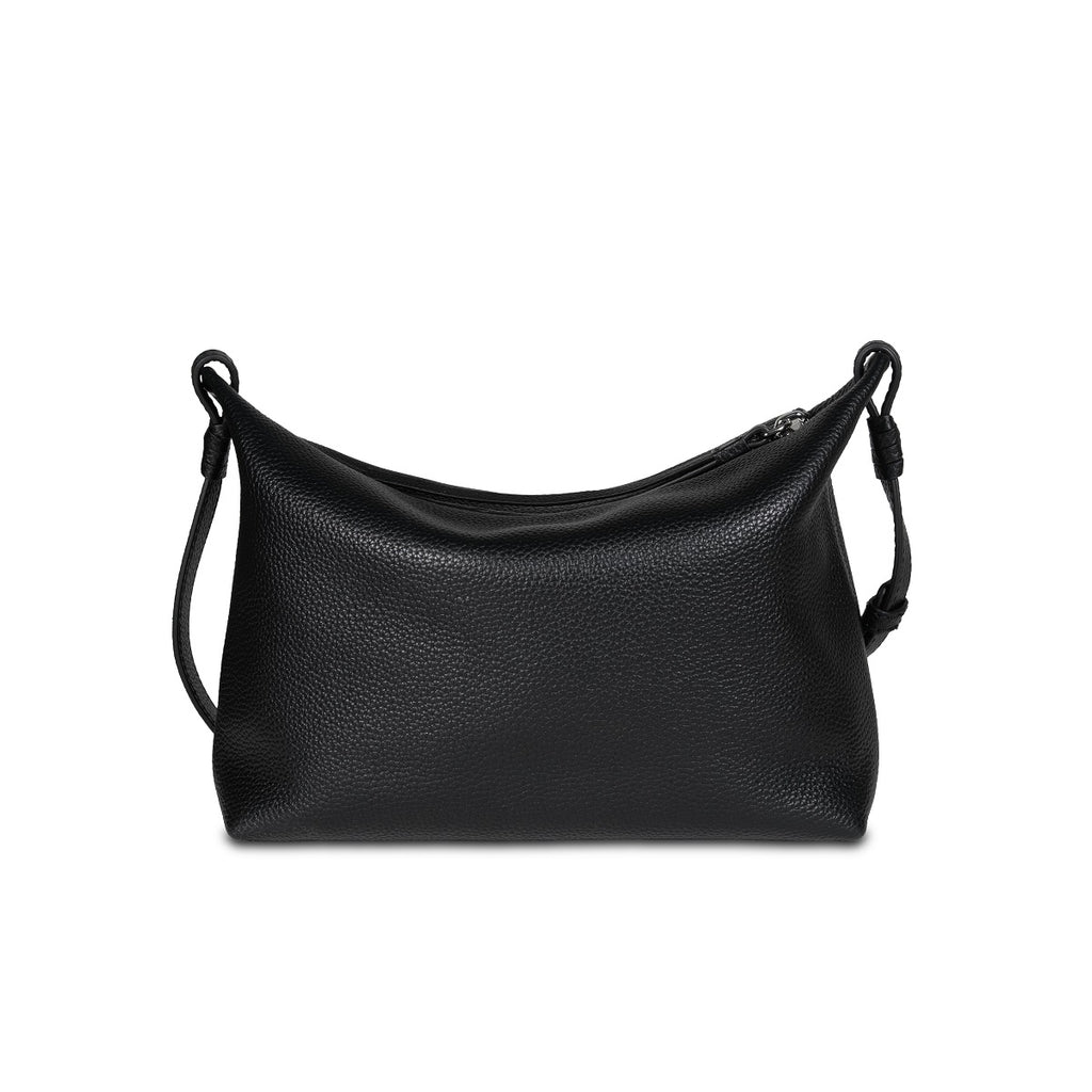 Samuel Ashley - Shelly Leather Crossbody Bag in black