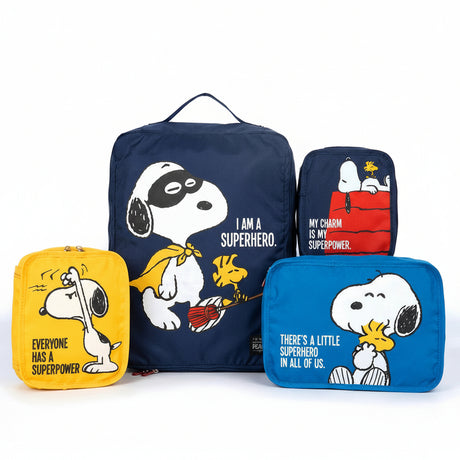 Vovarova x Peanuts - 4-in-1 packing cube - I am a Superhero - Samuel Ashley