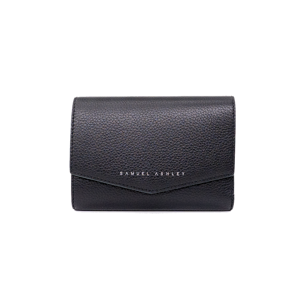 Reagan Leather Trifold Wallet - Samuel Ashley