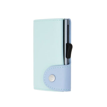 C-Secure RFID Leather Coin Wallet / Cardholder
