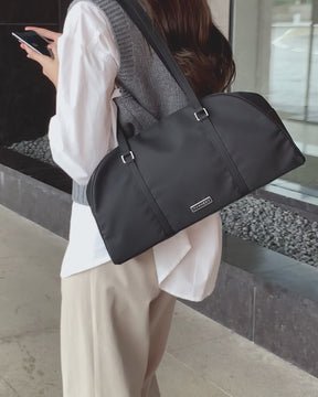 MARHEN.J Alice Recycled Nylon Half‑Moon Shoulder Bag - Samuel Ashley