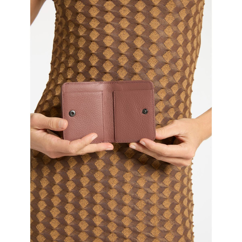 STATUS ANXIETY -  Miles Away Leather Card Holder Wallet - Samuel Ashley