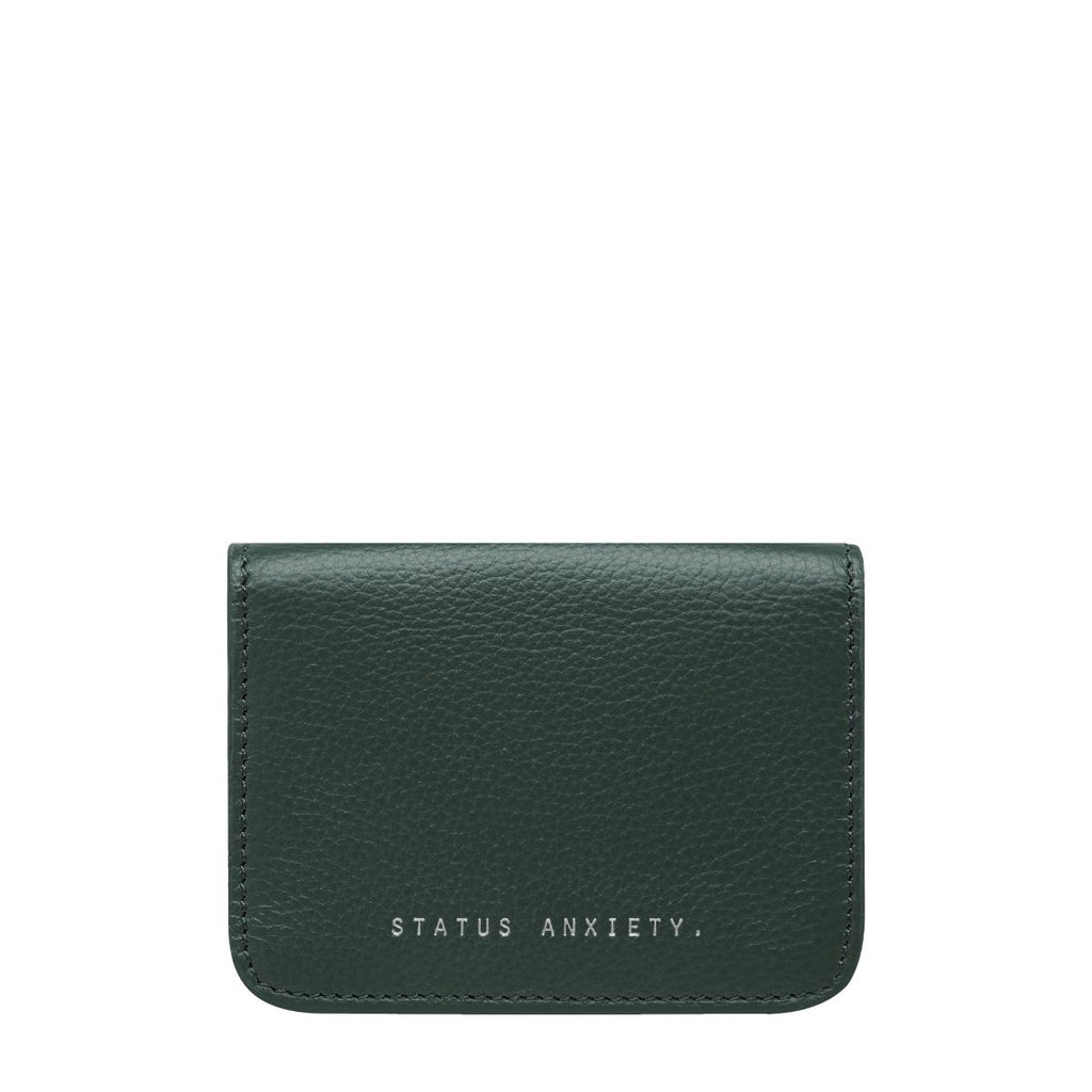 STATUS ANXIETY -  Miles Away Leather Card Holder Wallet - Samuel Ashley