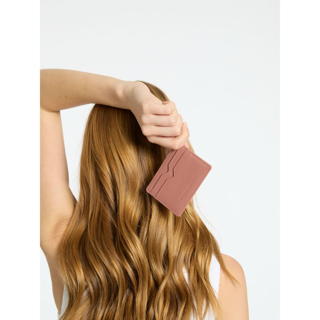 STATUS ANXIETY -  Together For Now Leather Card Holder - Samuel Ashley