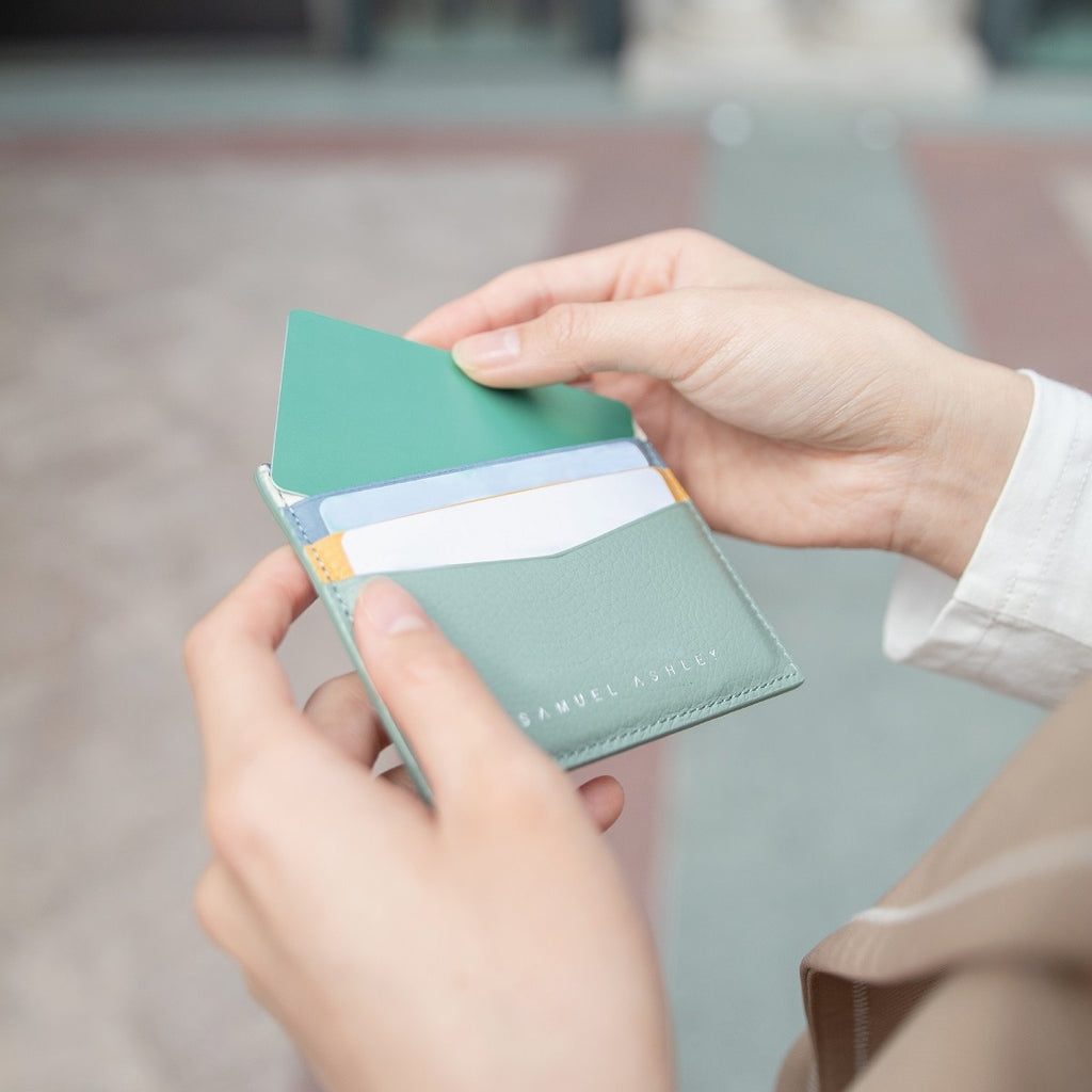 Finley Leather Card Holder - Samuel Ashley