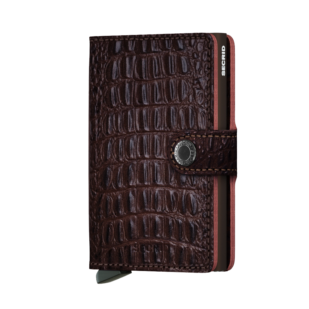 SECRID - Miniwallet Nile Brown - Samuel Ashley