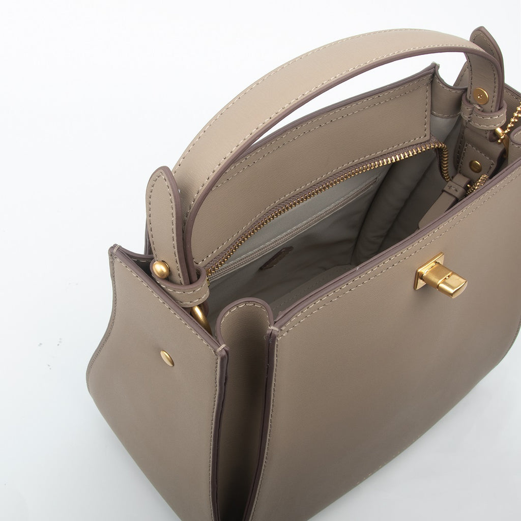 Athena Leather Bucket Bag - Samuel Ashley