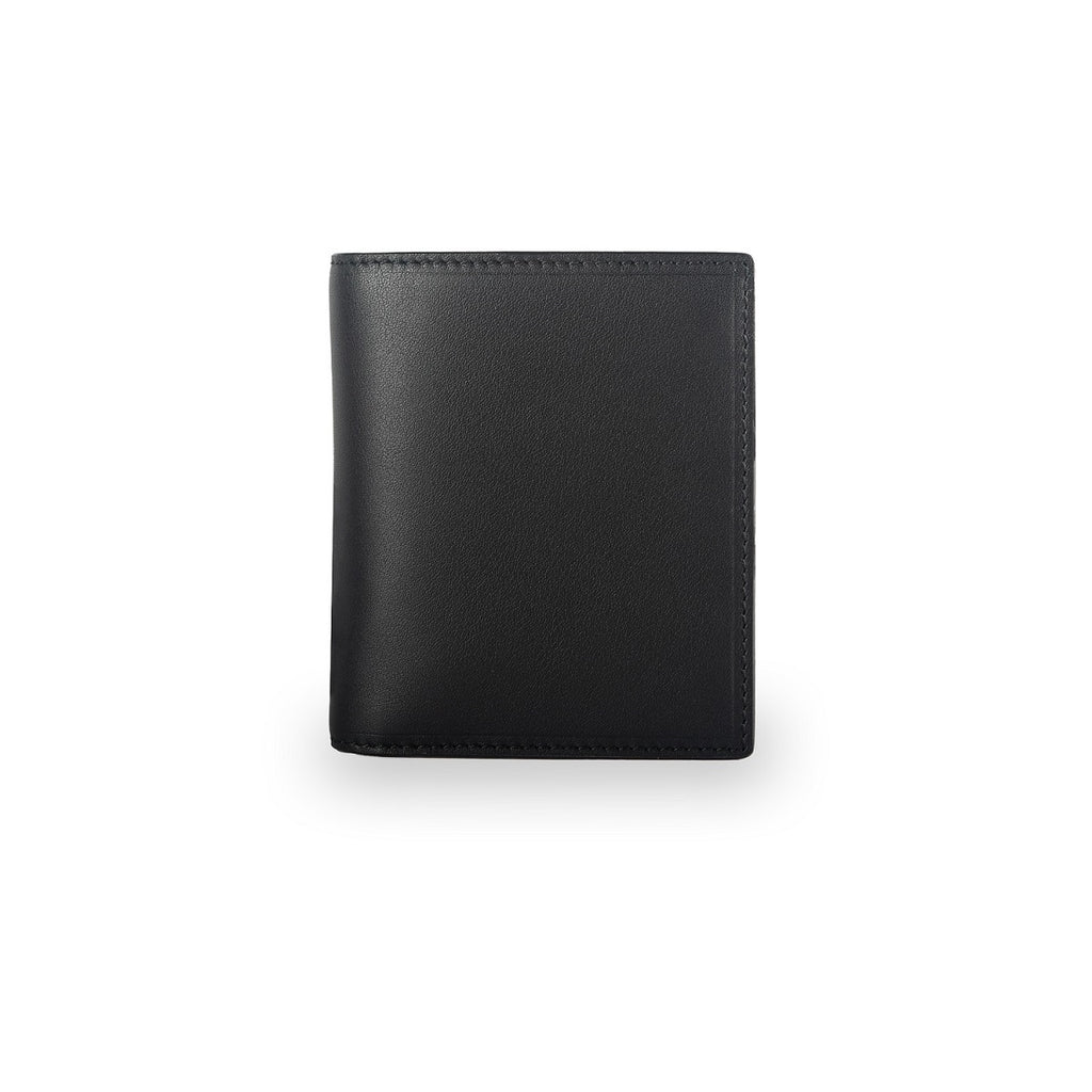 Warren Vertical Leather Wallet w/ Detachable Card Holder (RFID) - Samuel Ashley