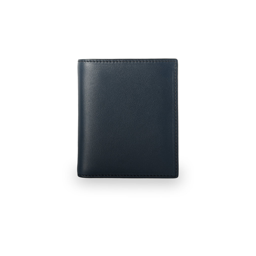 Warren Vertical Leather Wallet w/ Detachable Card Holder (RFID) - Samuel Ashley