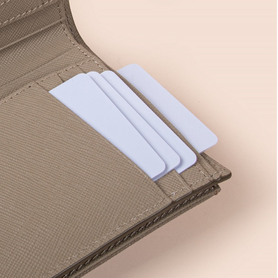 Warren Vertical Leather Wallet w/ Detachable Card Holder (RFID) - Samuel Ashley