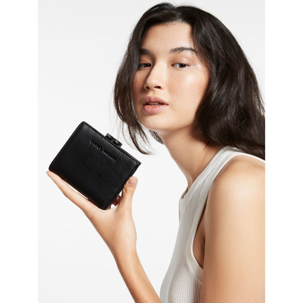 STATUS ANXIETY As you were leather card holder bifold wallet Samuel