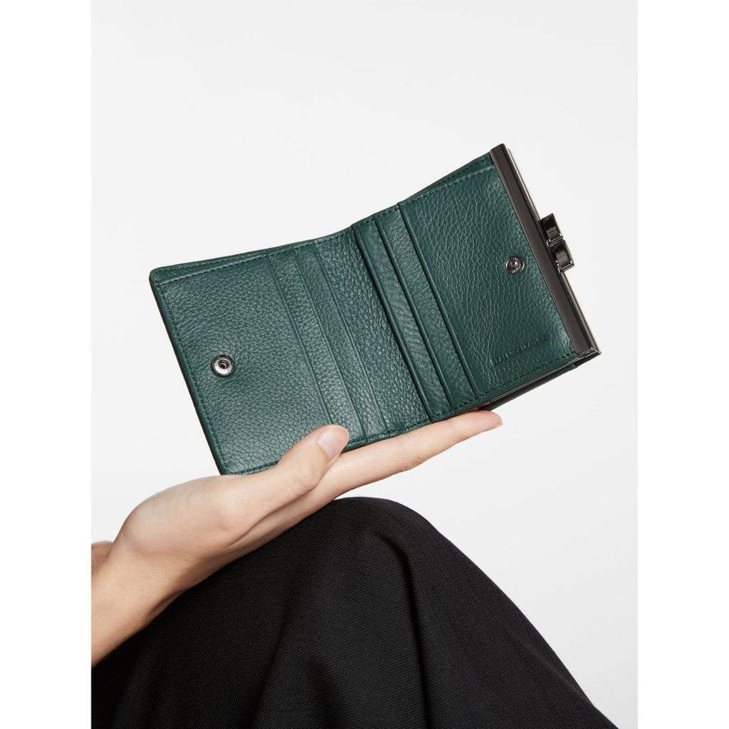 STATUS ANXIETY As you were leather card holder bifold wallet Samuel Ashley