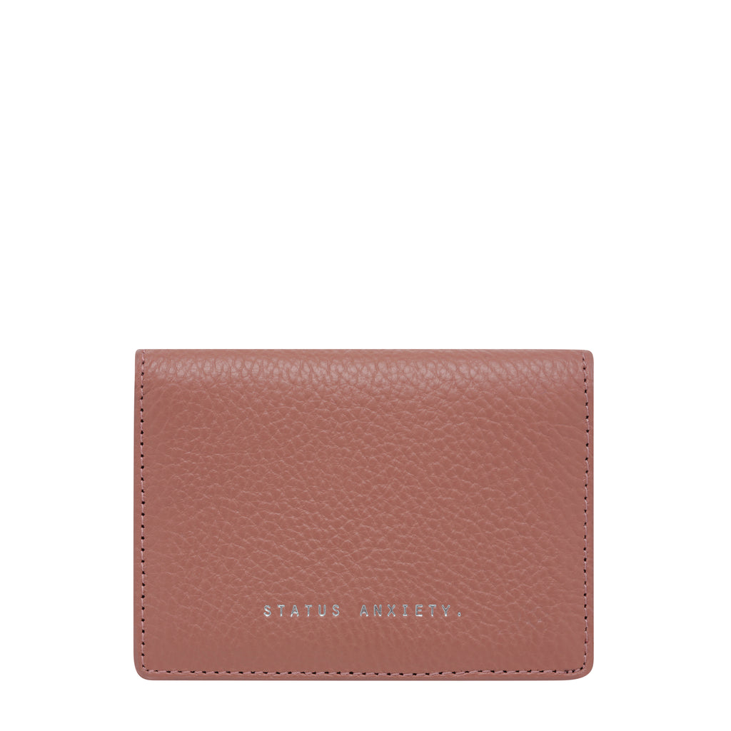 STATUS ANXIETY -  Easy Does It Leather Bifold Card Holder - Samuel Ashley