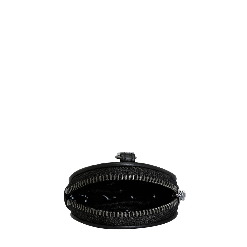 STATUS ANXIETY - Go With Me Leather Zip Around Coin Pouch - Samuel Ashley