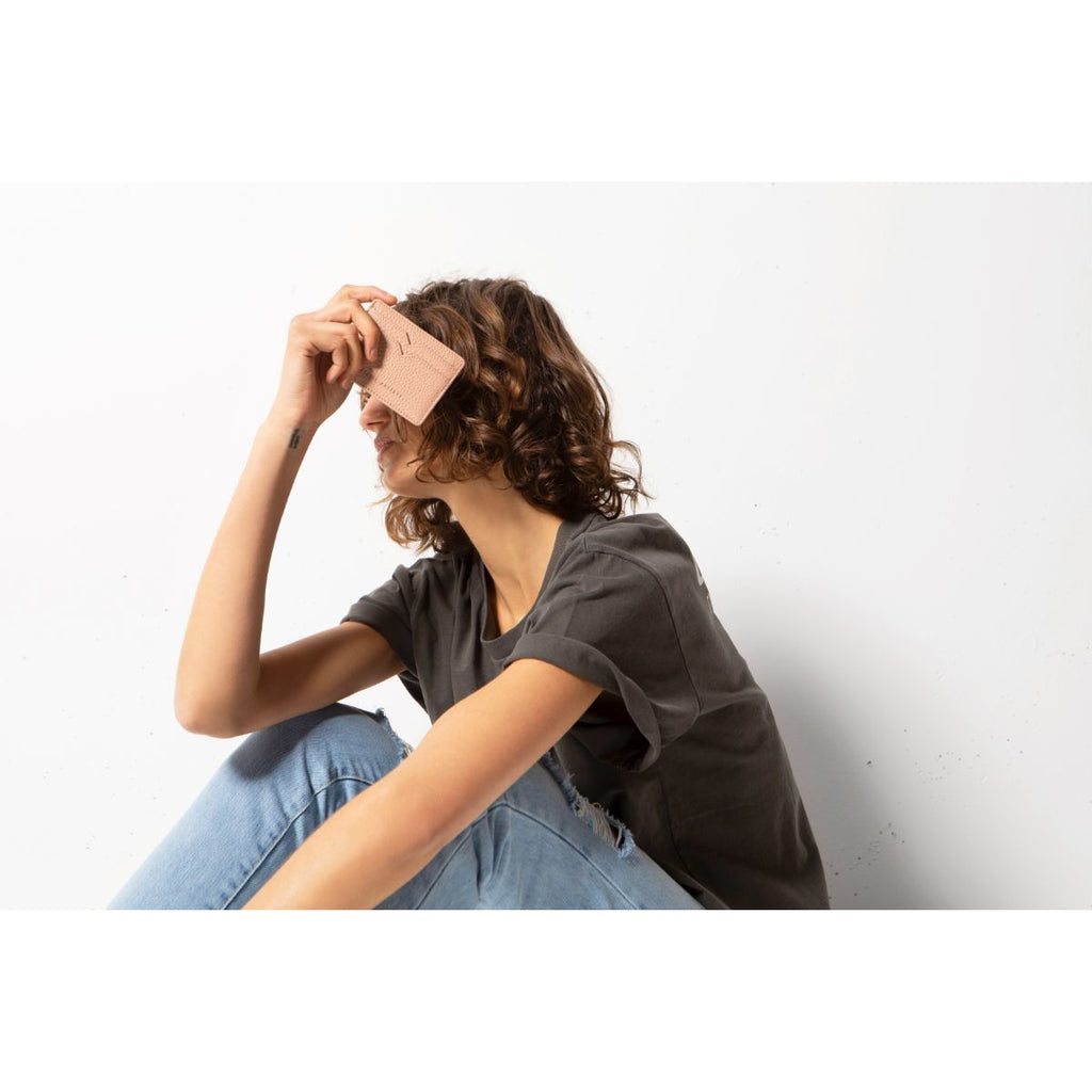 STATUS ANXIETY -  Together For Now Leather Card Holder - Samuel Ashley