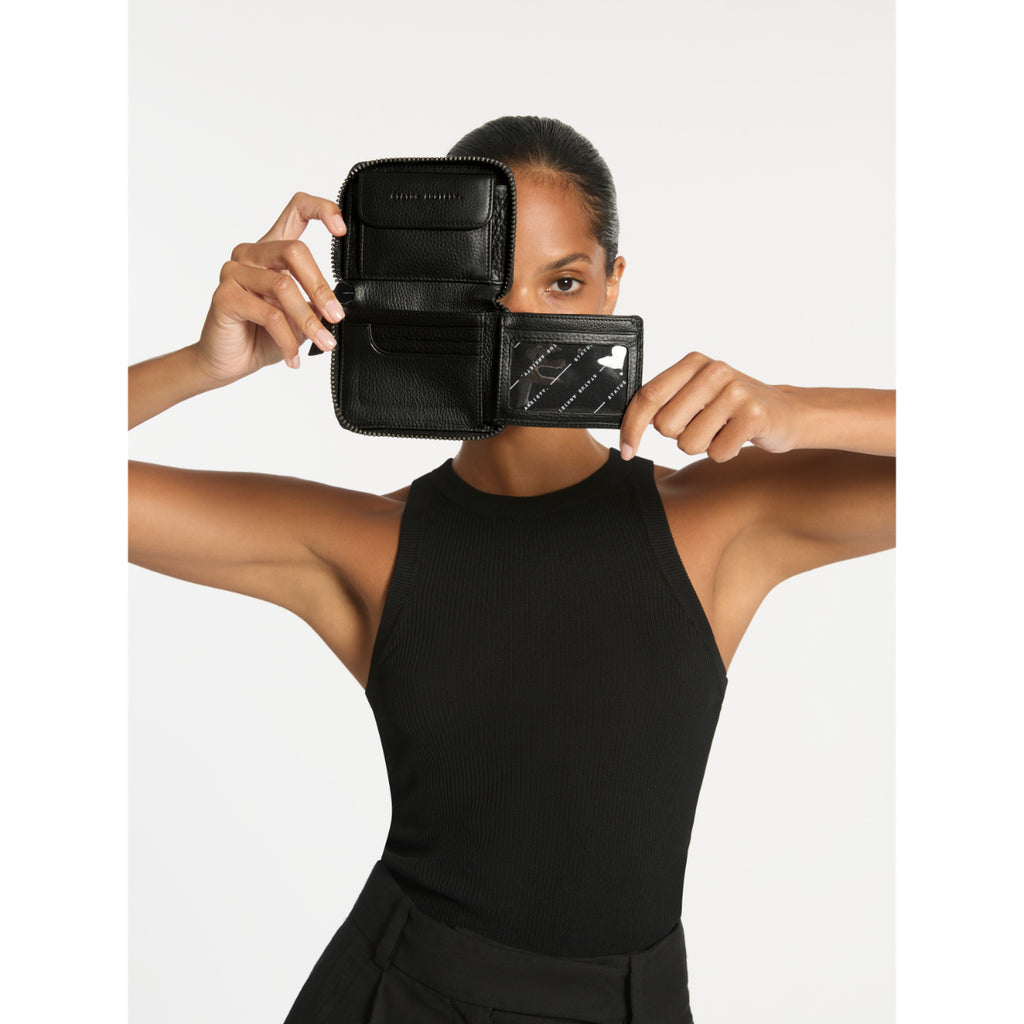 STATUS ANXIETY Wayward zip around mini wallet Samuel Ashley